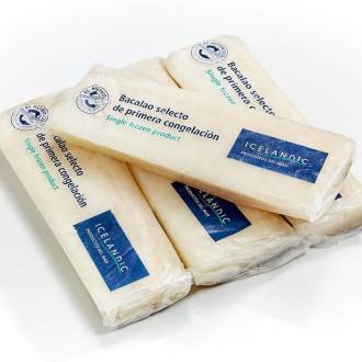 Bacalhau Icelandic Lombos 200-300g - Caixa 2kg