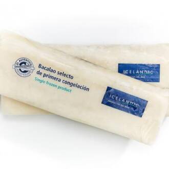 Bacalhau Icelandic Lombos 300-500g - Caixa 2kg