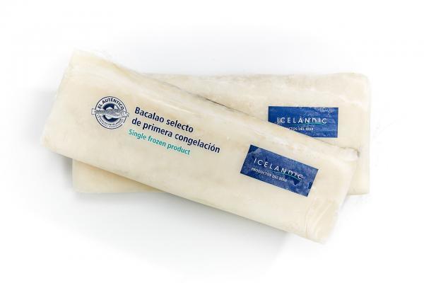Bacalhau Icelandic Lombos 300-500g - Caixa 2kg